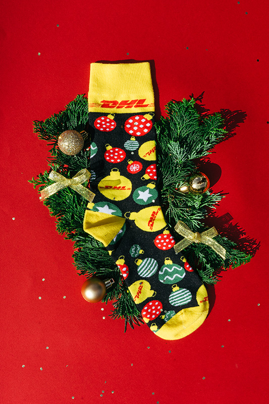 Kerstsokken DHL